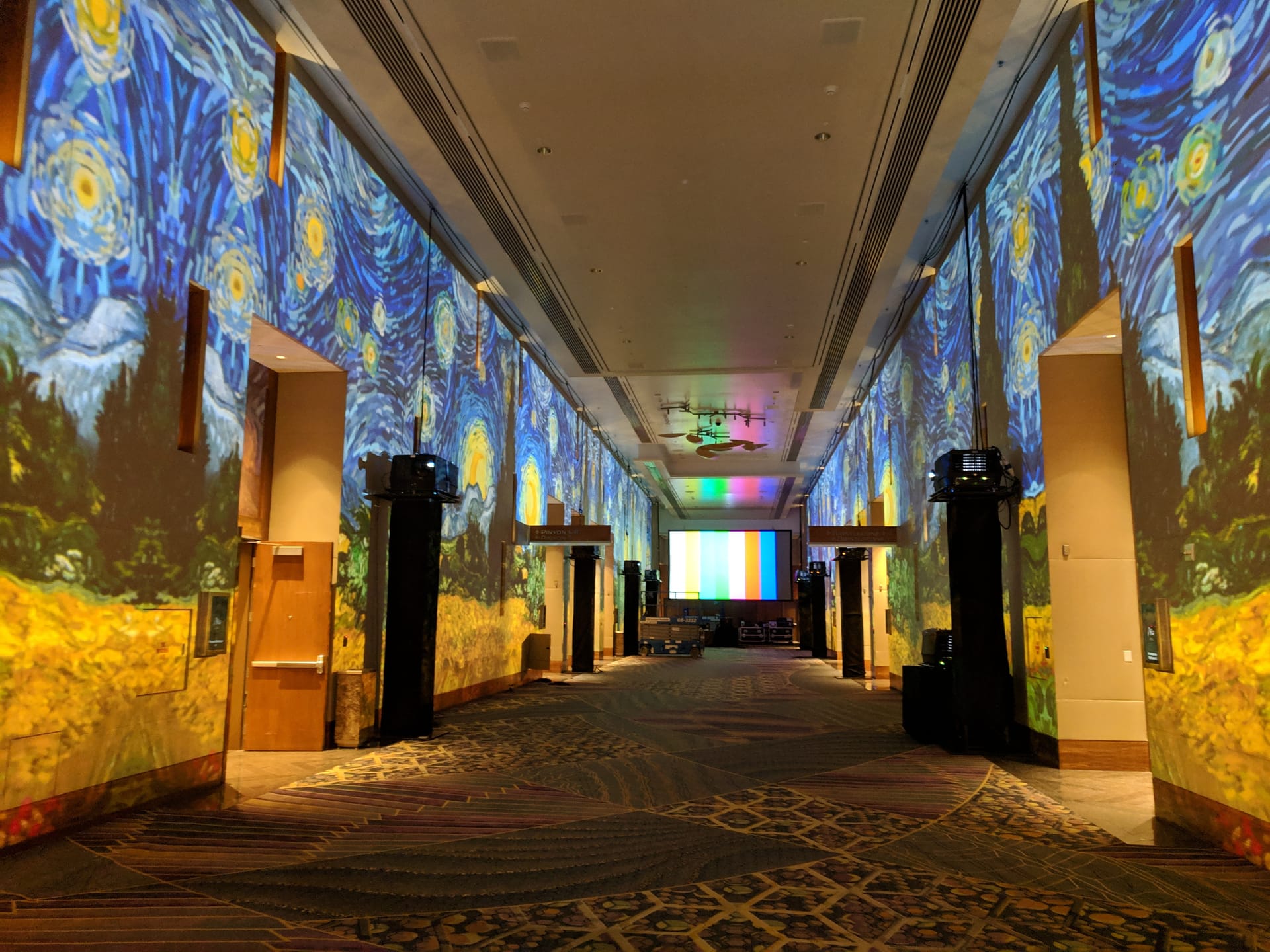 Immersive Projection Mapping at ARIA, Las Vegas