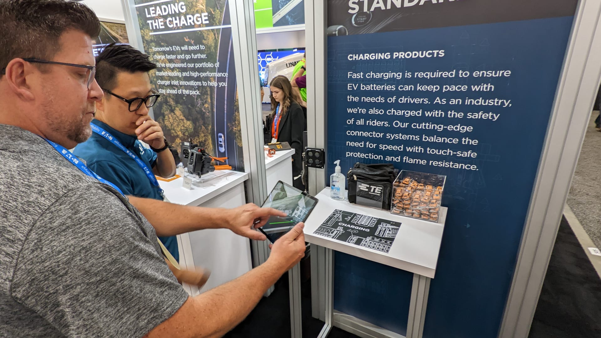 TE Connectivity at The Battery Show